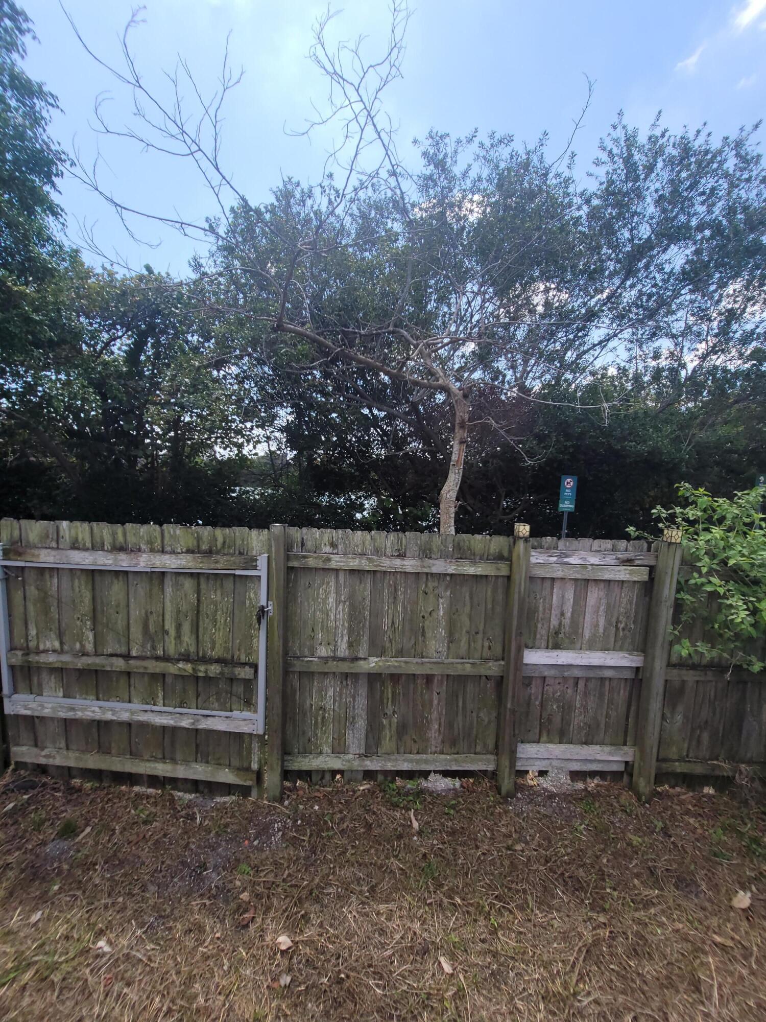 8448 Northwest 196th Terrace Hialeah, FL 33015 - Photo 42 of 67 a view of backyard with wooden fence