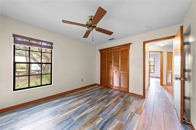 a very nice looking room with a large window