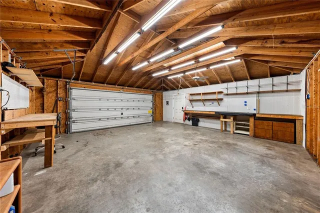 a view of swimming pool from a balcony