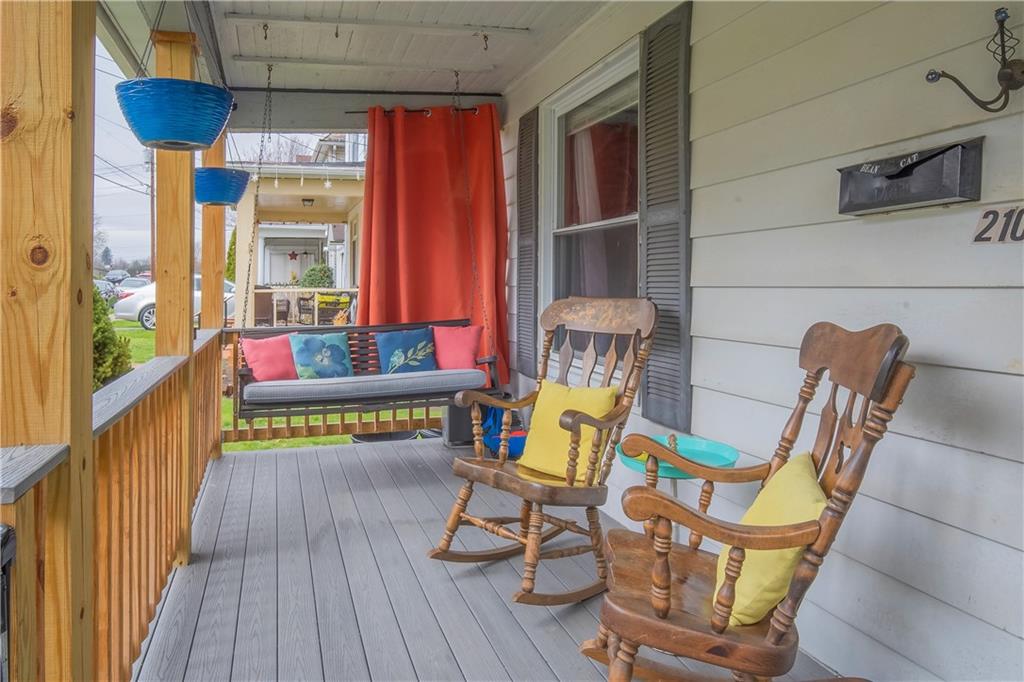 210 Wallula Avenue Butler, PA 16001 - Photo 2 of 33 a balcony with table and chairs