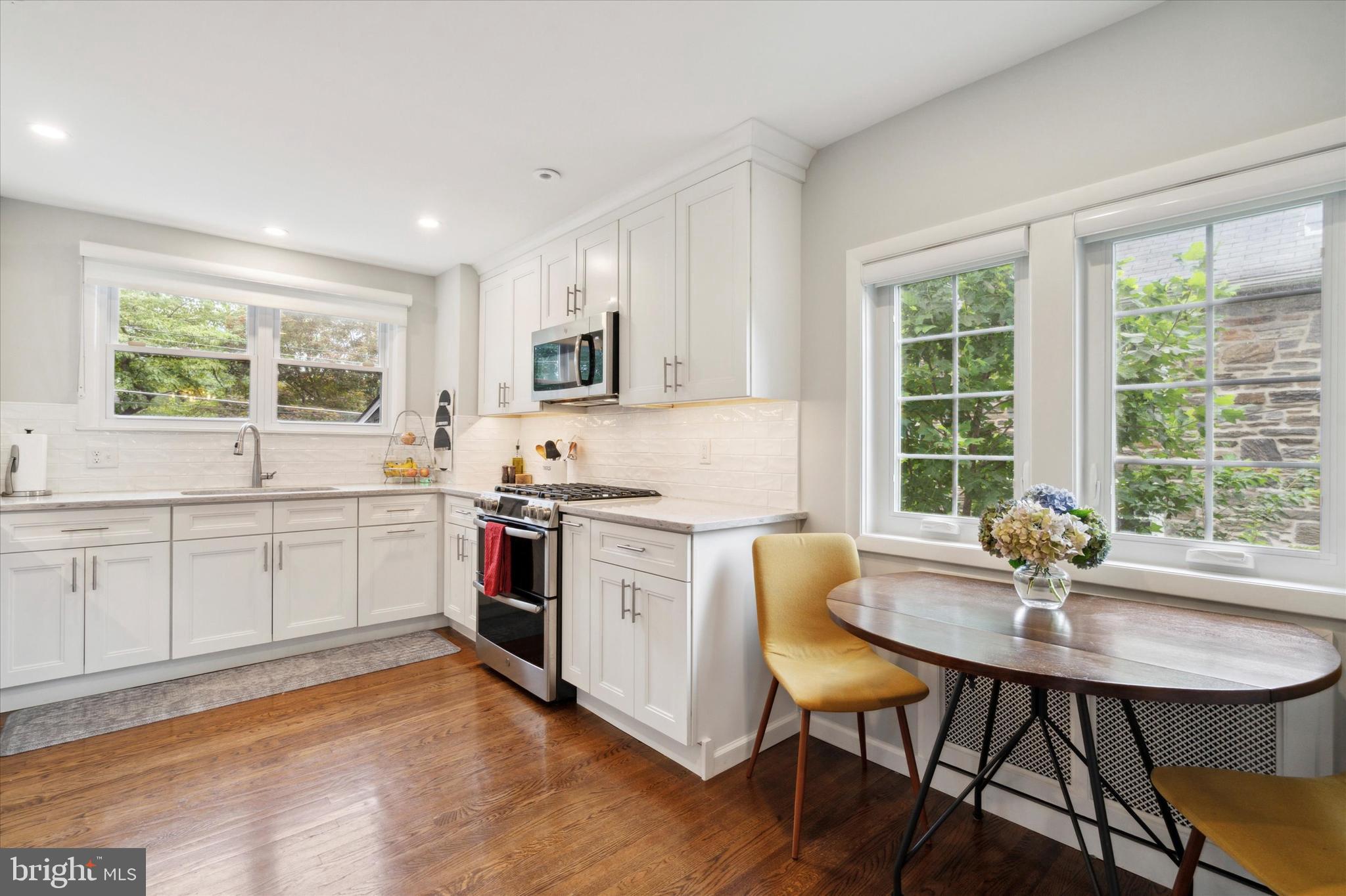 30 Henley Road Wynnewood, PA 19096 - Photo 17 of 49 Kitchen with Breakfast Nook