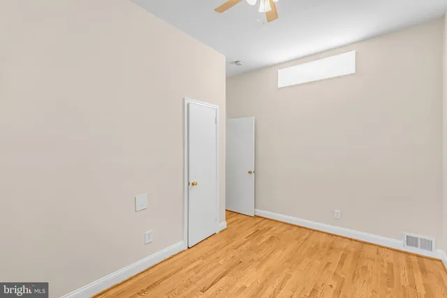 a view of empty room