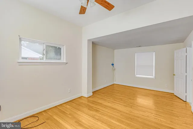 a view of empty room