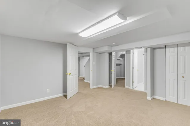 a view of a house with a stairs