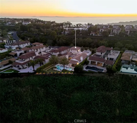 a view of a lake with houses
