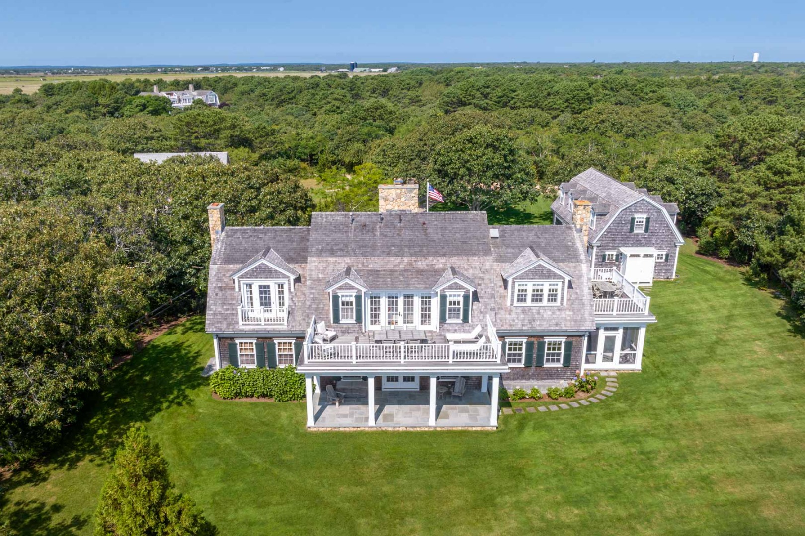 24 Katama Bay View Road Edgartown, MA 02539 - Photo 5 of 26 an aerial view of a house