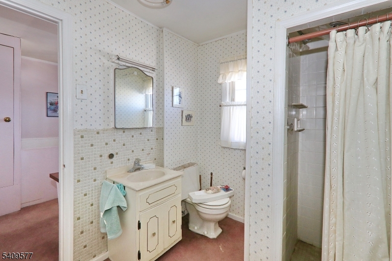 587 Thoreau Terrace Union, NJ 07083 - Photo 18 of 27 a bathroom with a sink a toilet and shower