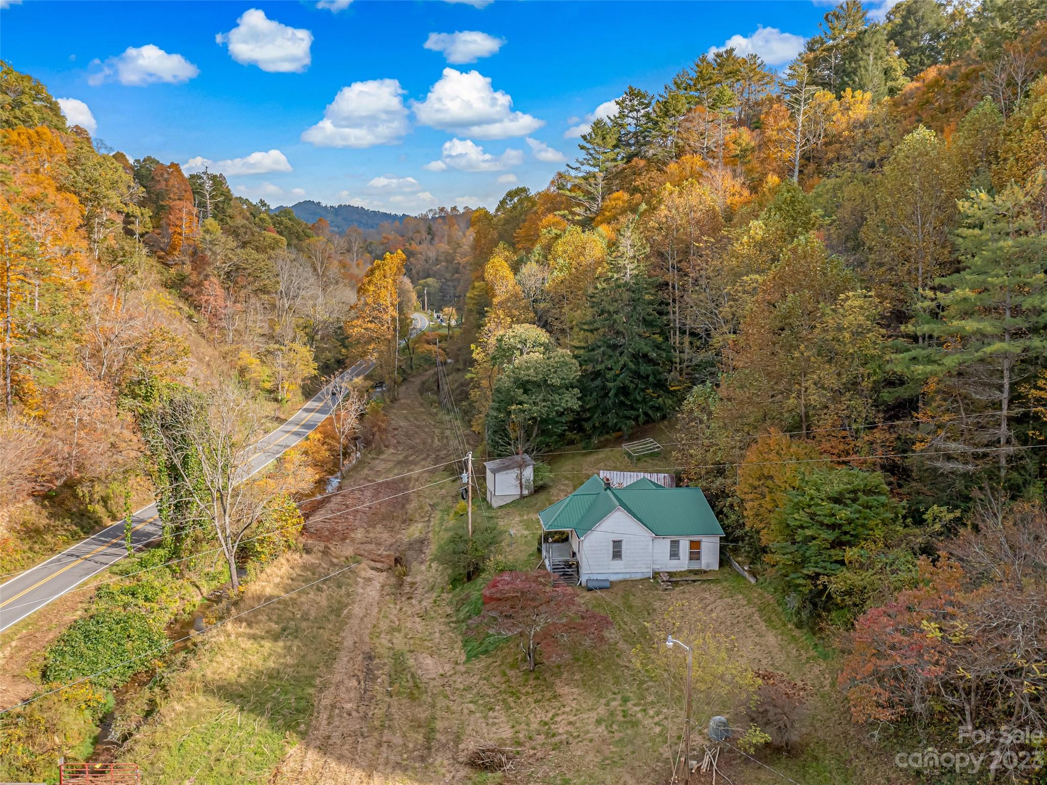 693 Sharp Hollow Road Marshall, NC 28753 - Photo 46 of 46 a view of outdoor space and city view