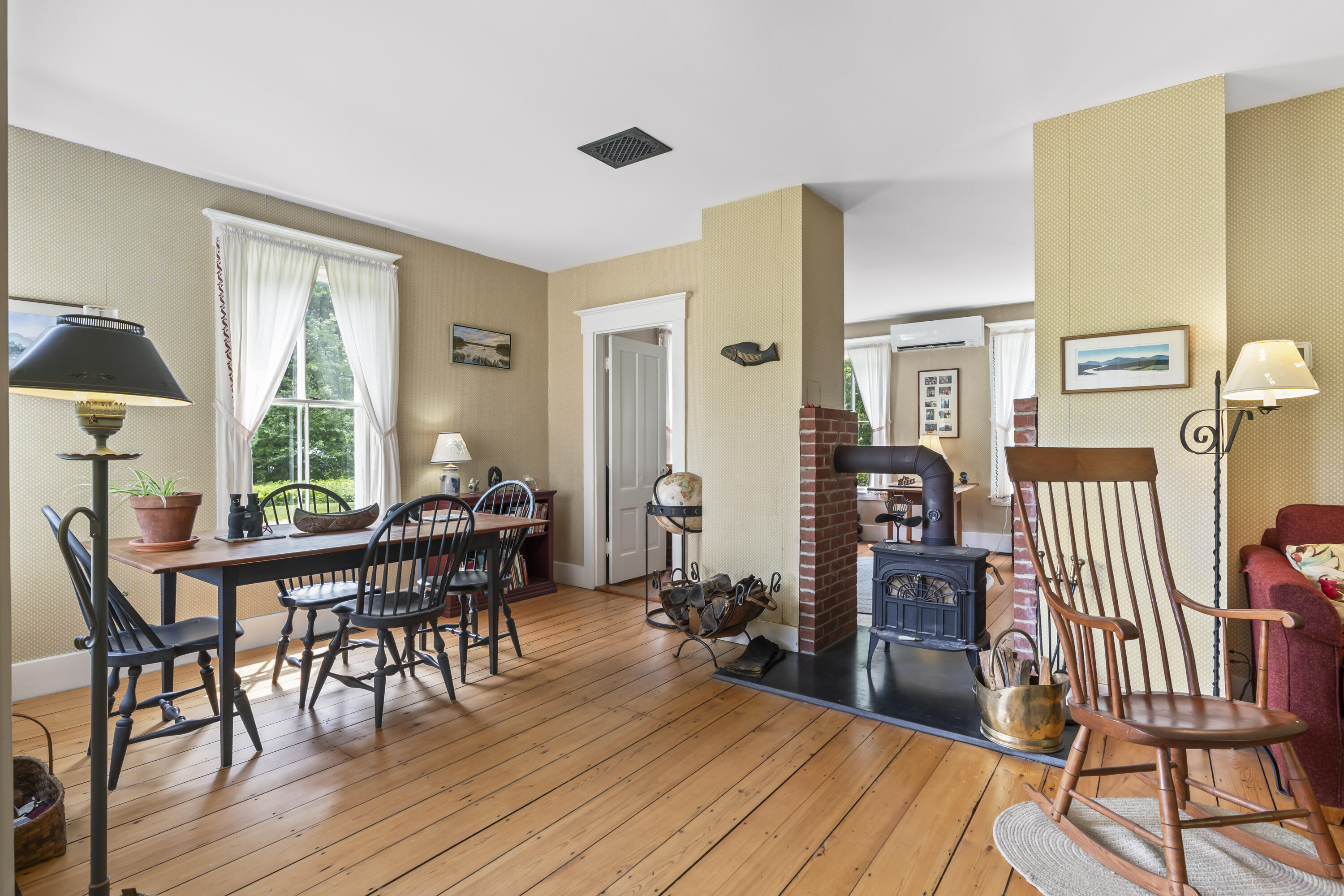 145 Pork Point Road Bowdoinham, ME 04008 - Photo 22 of 84 Open Concept DR/LR/FR