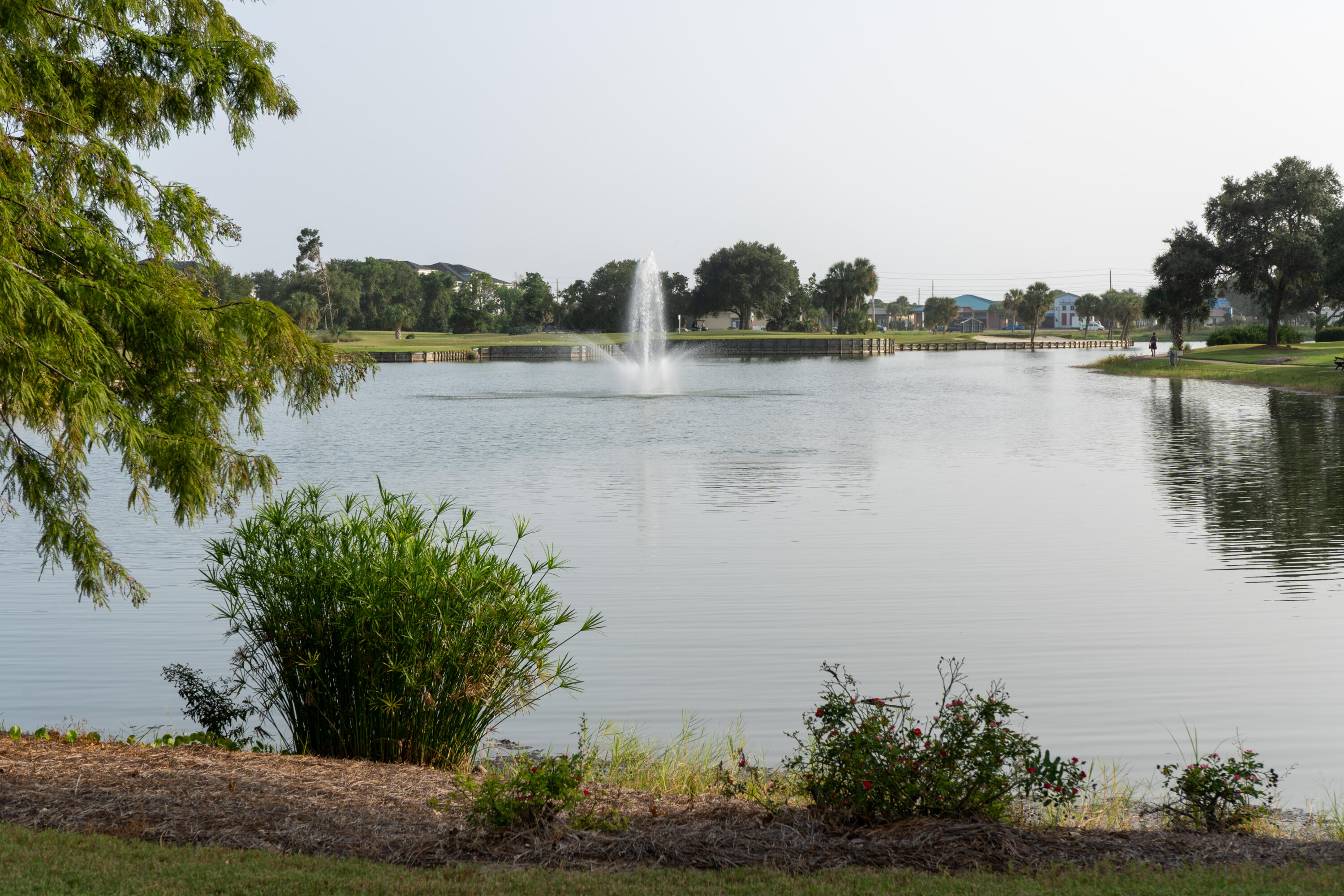 428 Captains Circle Destin, FL 32541 - Photo 58 of 88 a view of a lake with houses in the back