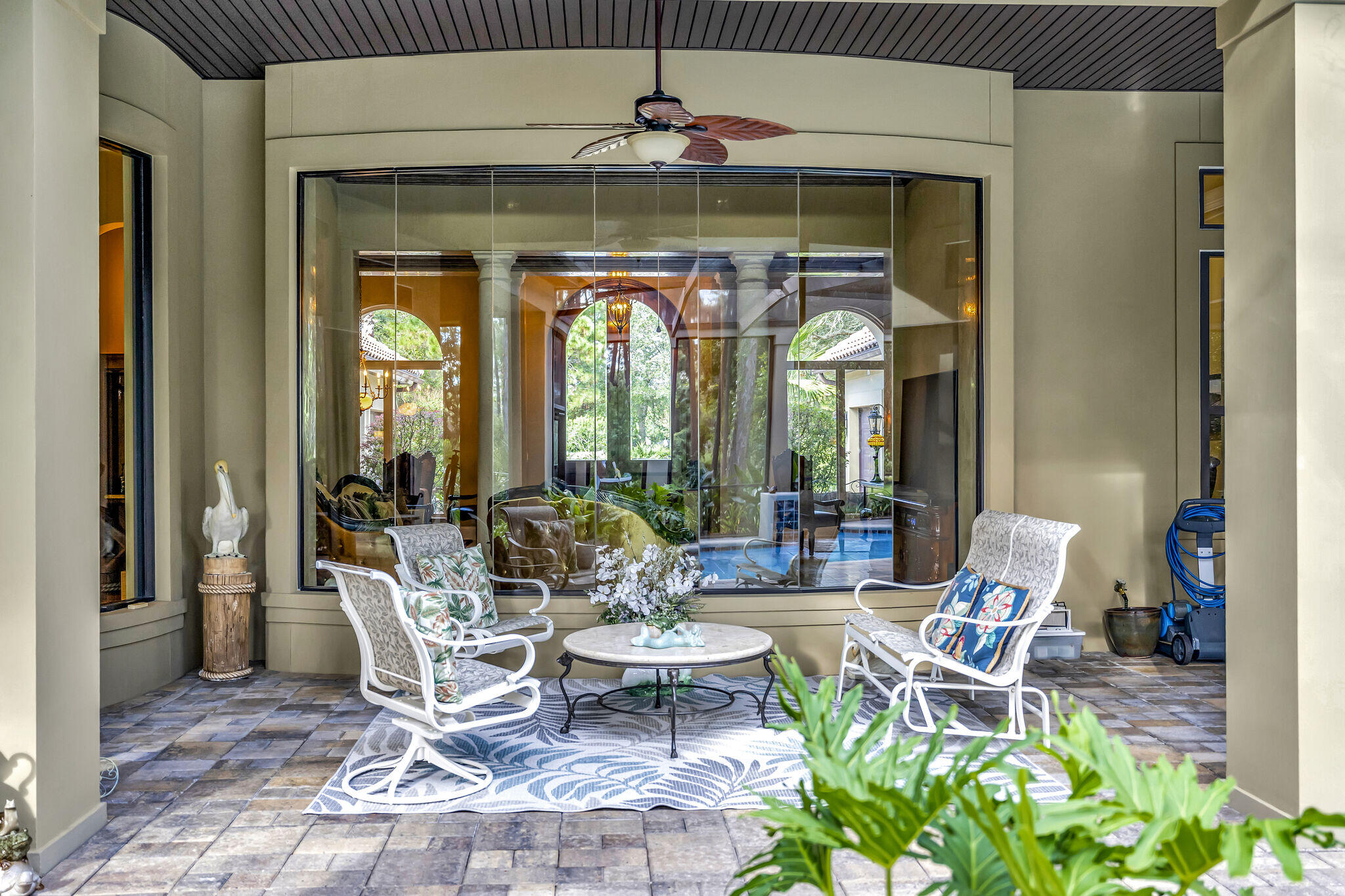 428 Captains Circle Destin, FL 32541 - Photo 10 of 88 a view of a dining room with furniture window and outside view