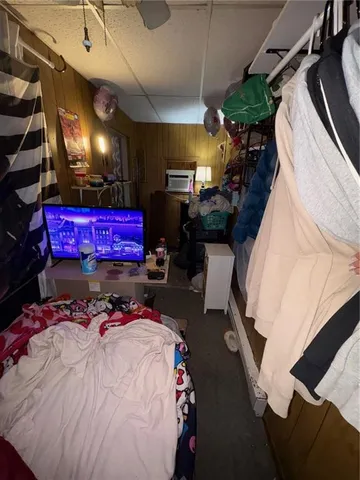 a view of storage and utility room