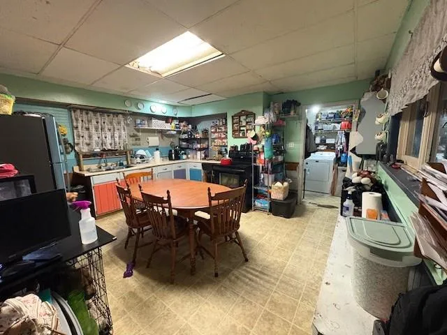 a room with furniture and a flat screen tv