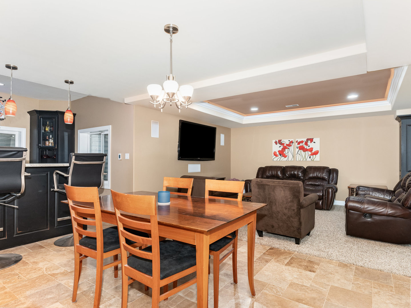 2223 Spartina Lane Naperville, IL 60564 - Photo 34 of 48 a view of a dining room with furniture and a kitchen