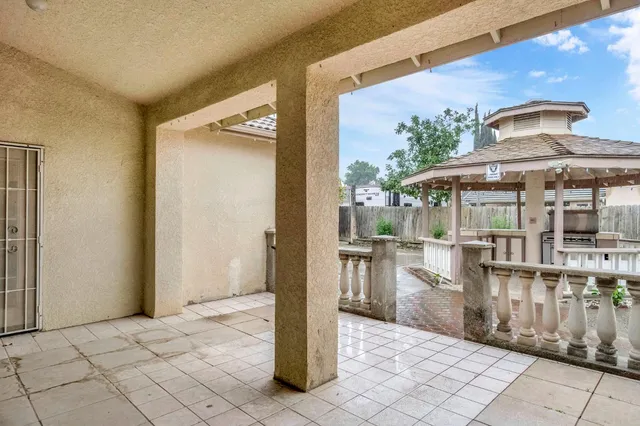 a view of a entryway door front of house