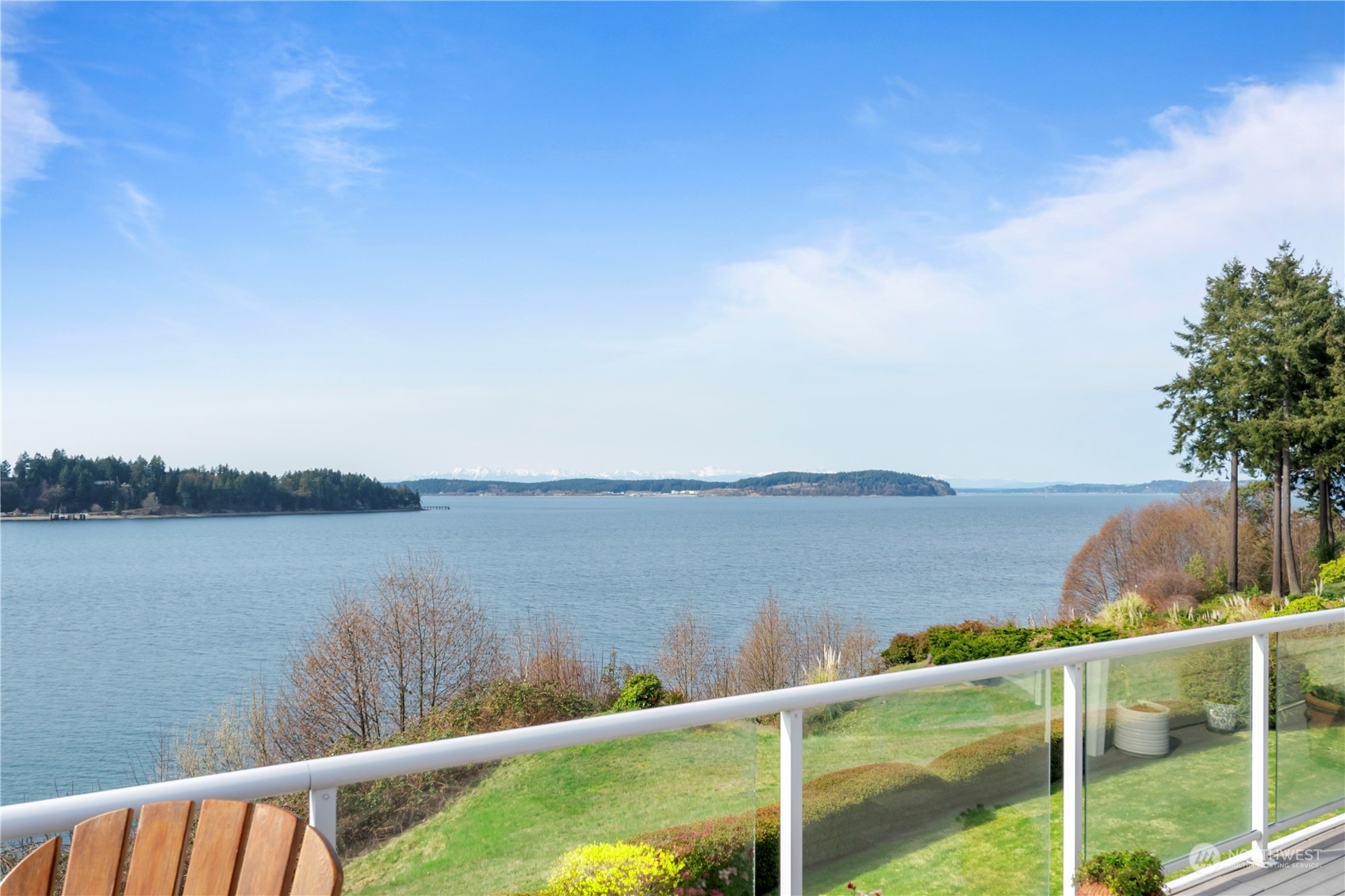 52 Chapman Loop, Unit C Steilacoom, WA 98388 - Photo 26 of 40 a view of a lake from a balcony