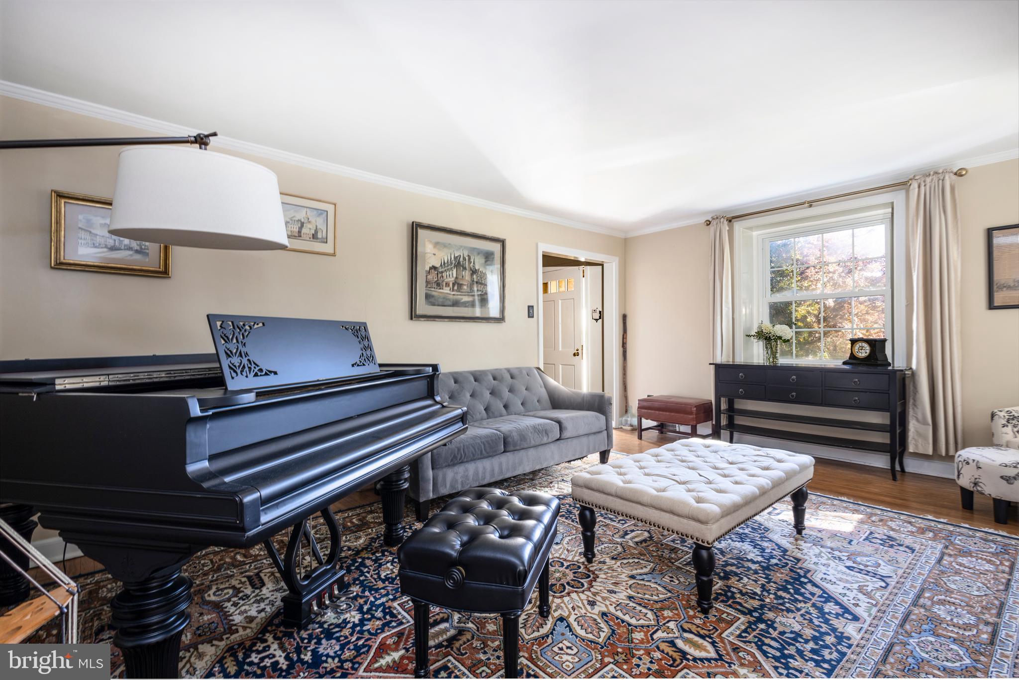 516 Beaver Road Glenside, PA 19038 - Photo 11 of 39 a living room with furniture and a window