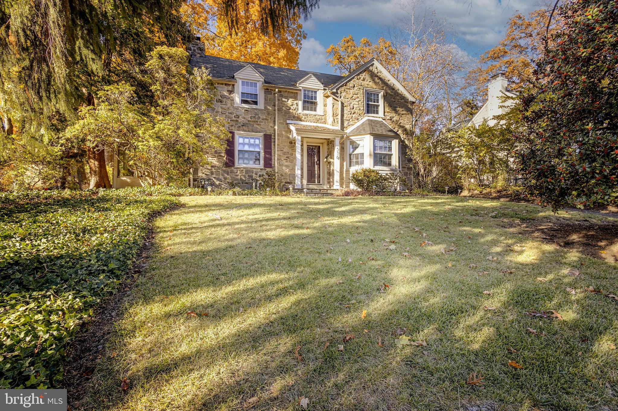 516 Beaver Road Glenside, PA 19038 - Photo 35 of 39 a front view of residential houses with yard and trees