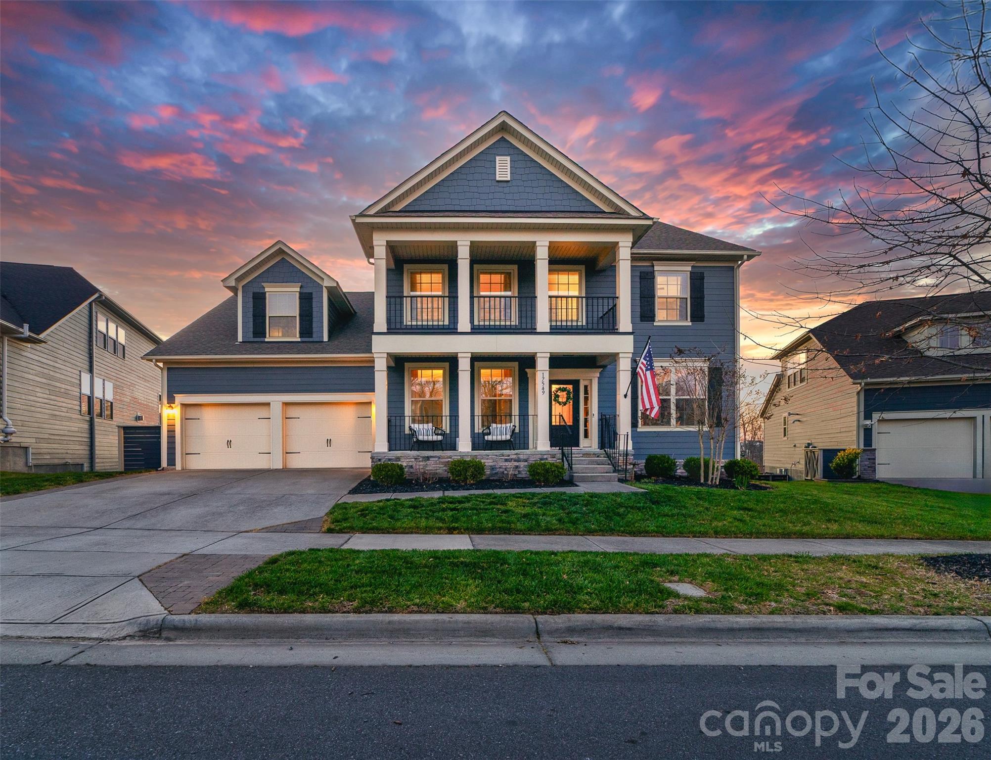 17549 Julees Walk Lane Davidson, NC 28036 - Photo 1 of 48 a front view of a house with a yard