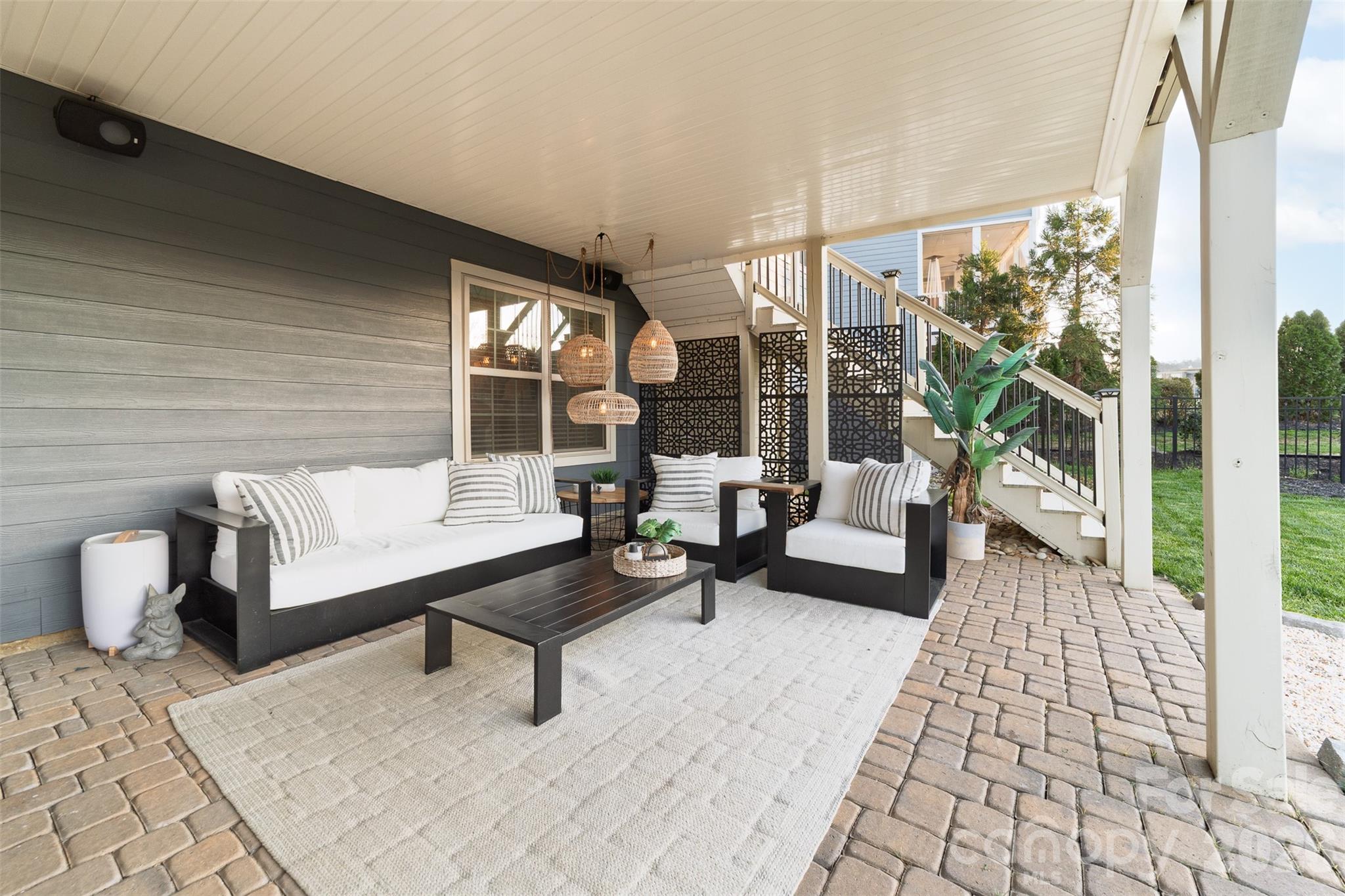 17549 Julees Walk Lane Davidson, NC 28036 - Photo 28 of 48 a building outdoor space with patio furniture