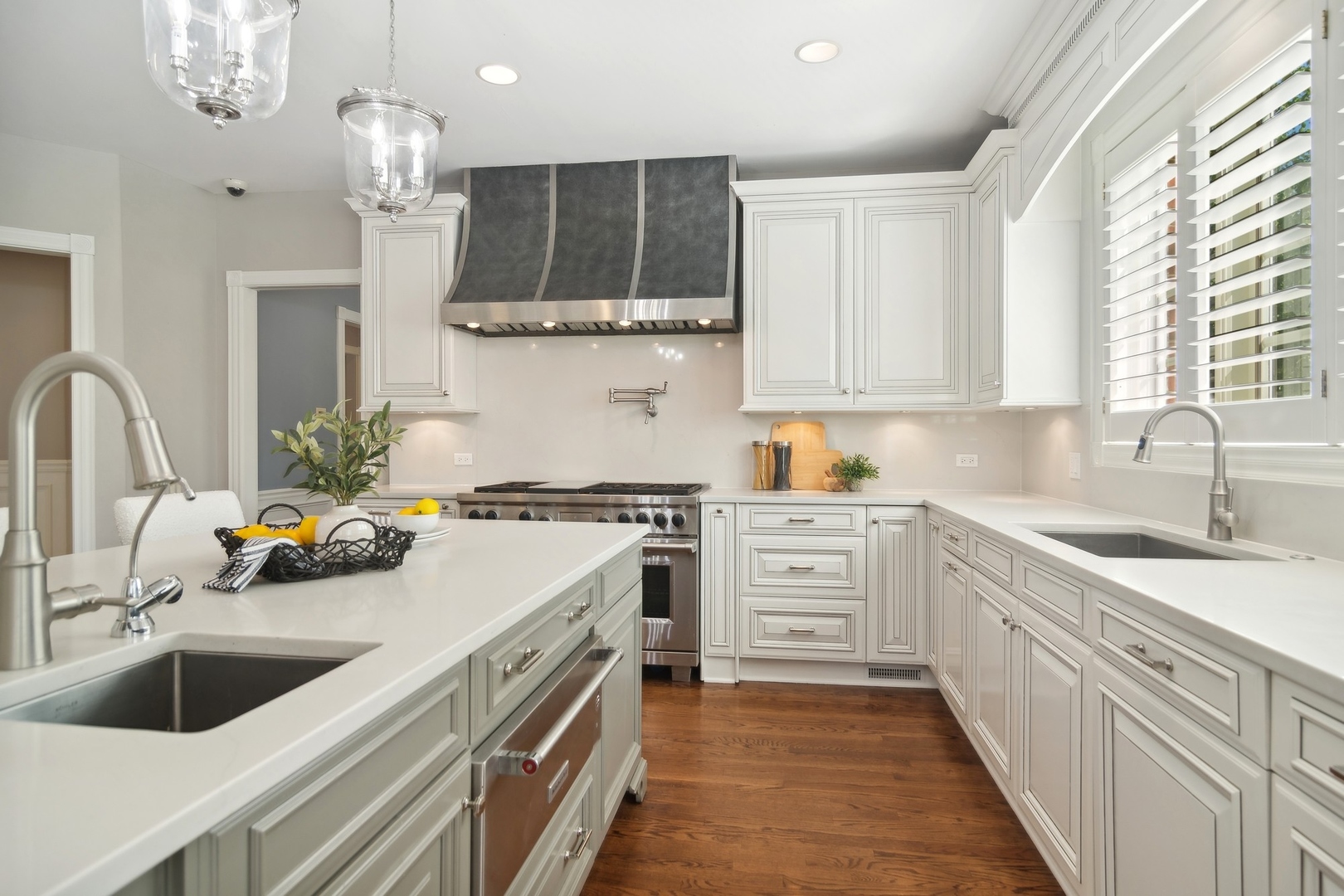 610 West Windsor Road Palatine, IL 60067 - Photo 10 of 51 a kitchen with a sink stove and cabinets