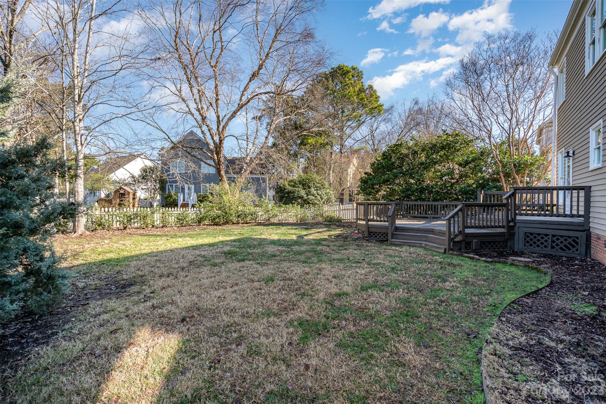2906 Saintfield Place Charlotte, NC 28270 - Photo 31 of 37 a view of yard with green space