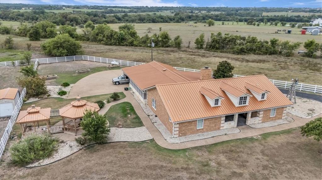 1064 Warren Road Lorena, TX 76655 - Photo 8 of 34 an aerial view of a house with a yard