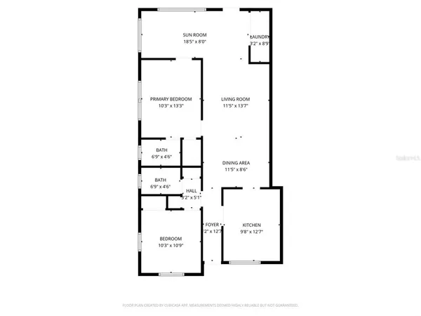 a picture of a floor plan