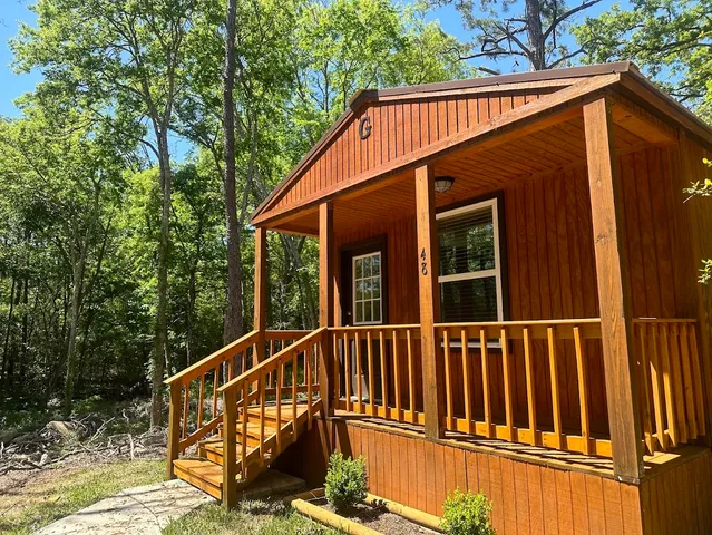a view of a house with a window