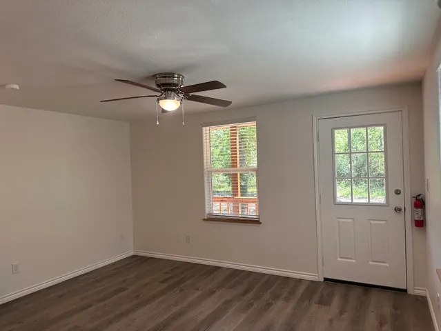 a small space with a sink