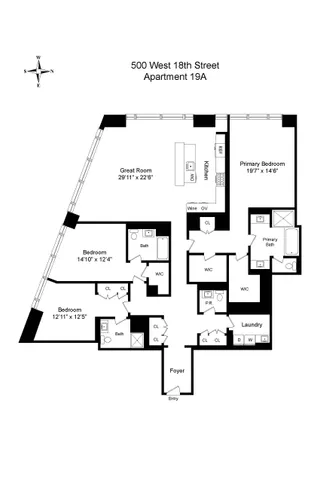 $38,000 | 500 West 18th Street, Unit EAST 19A | Chelsea