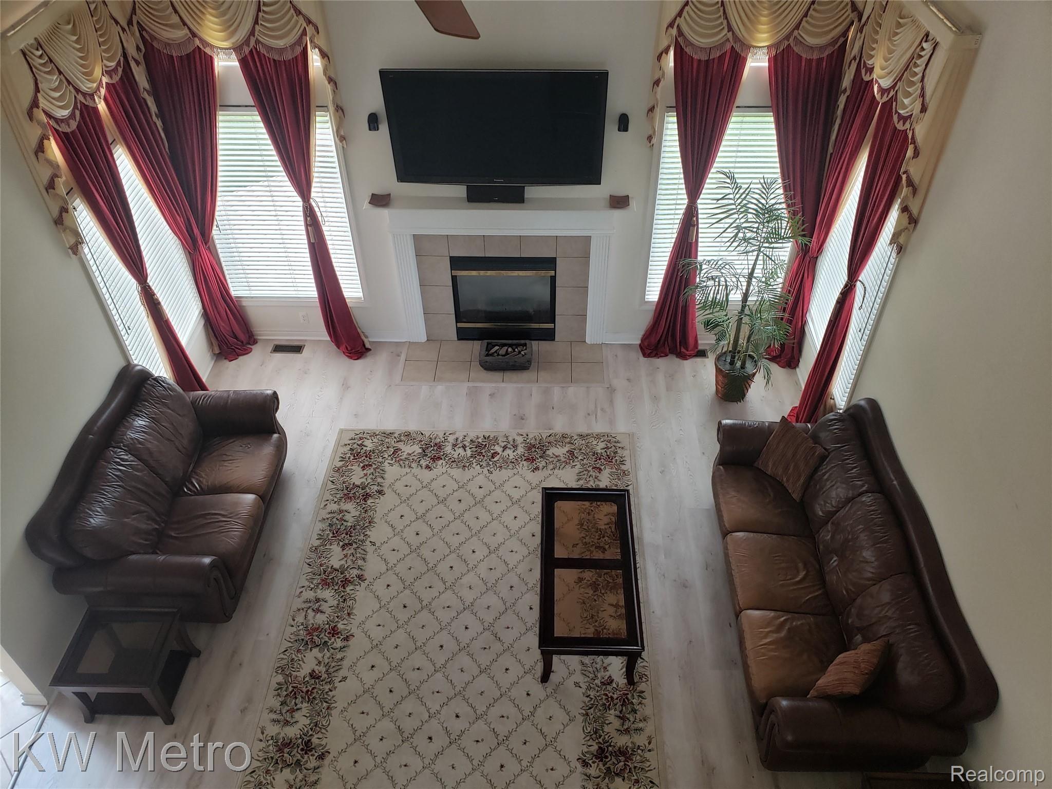1227 Letica Drive Rochester, MI 48307 - Photo 29 of 58 Family Room View from Balcony