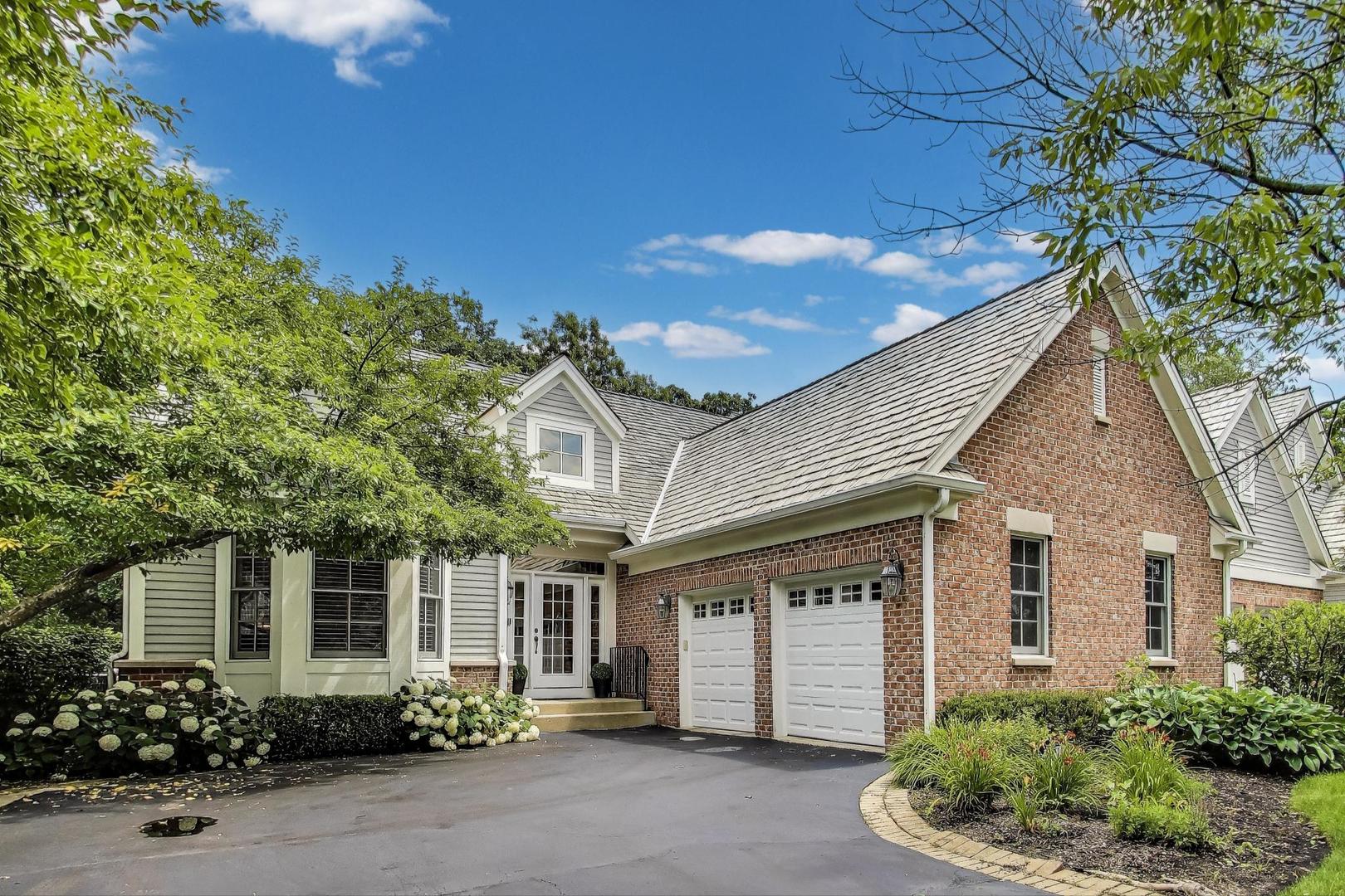 front view of a house with a street