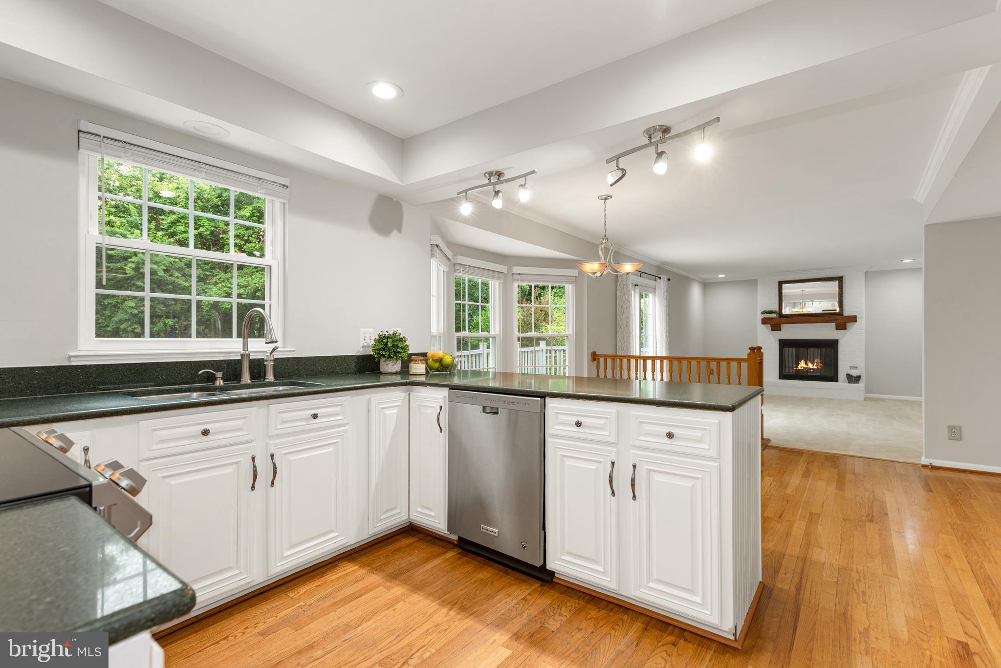 12701 Thunder Chase Drive Reston, VA 20191 - Photo 12 of 44 kitchen open to breakfast room & family room