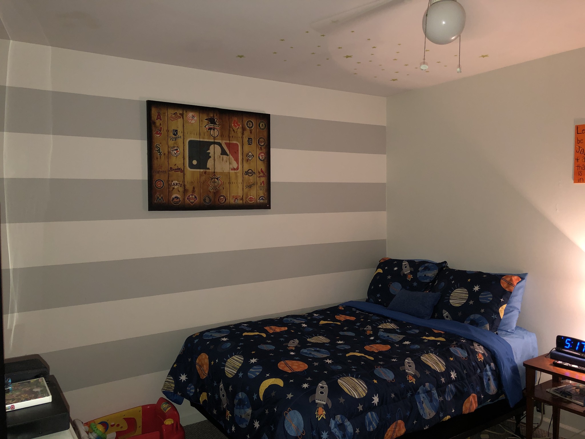 5 Harding Road Leoma, TN 38468 - Photo 8 of 11 a bedroom with a bed and painting on the wall