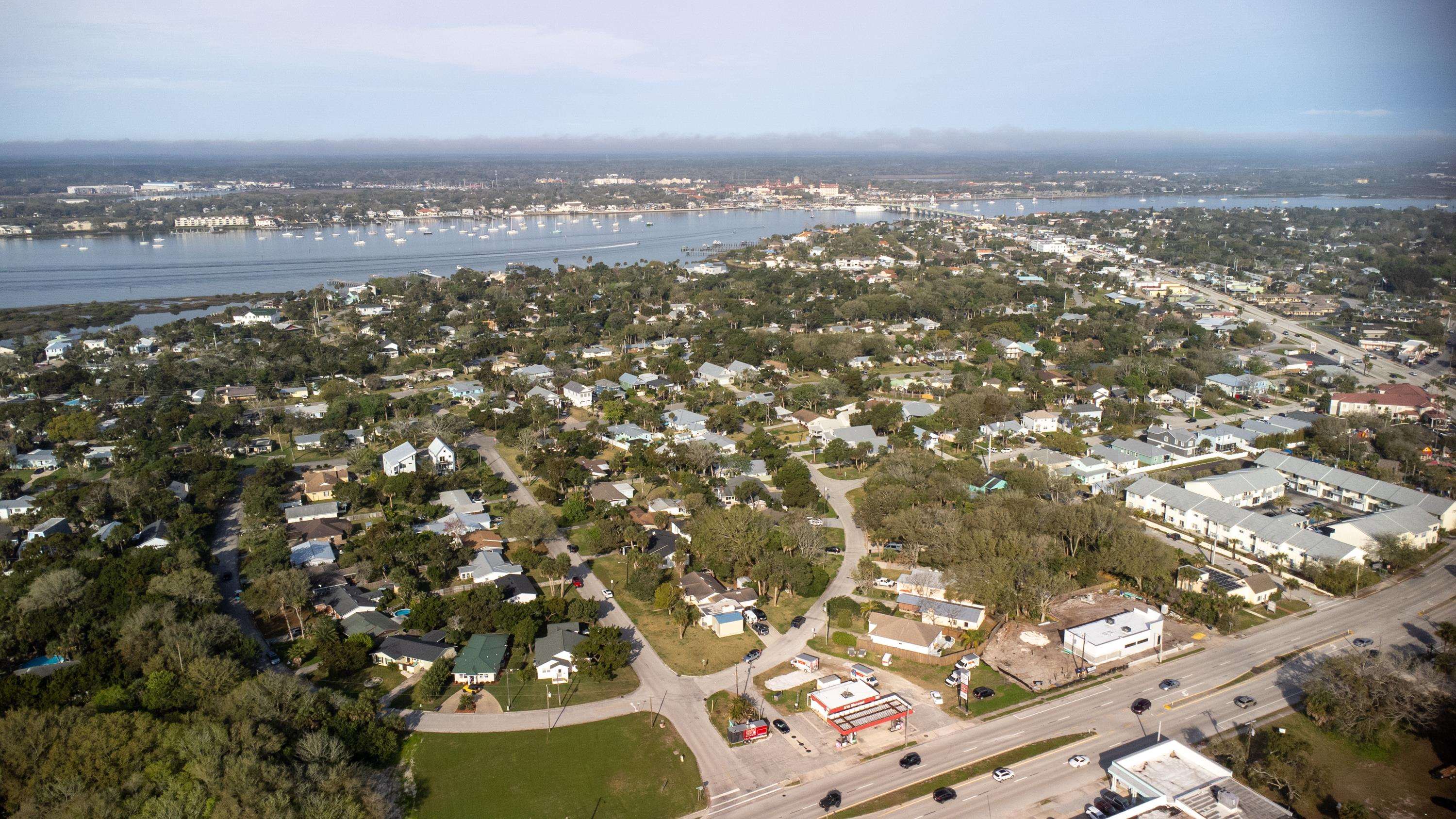 228 Herada Street St. Augustine, FL 32080 - Photo 13 of 32 an aerial view of residential building with parking space