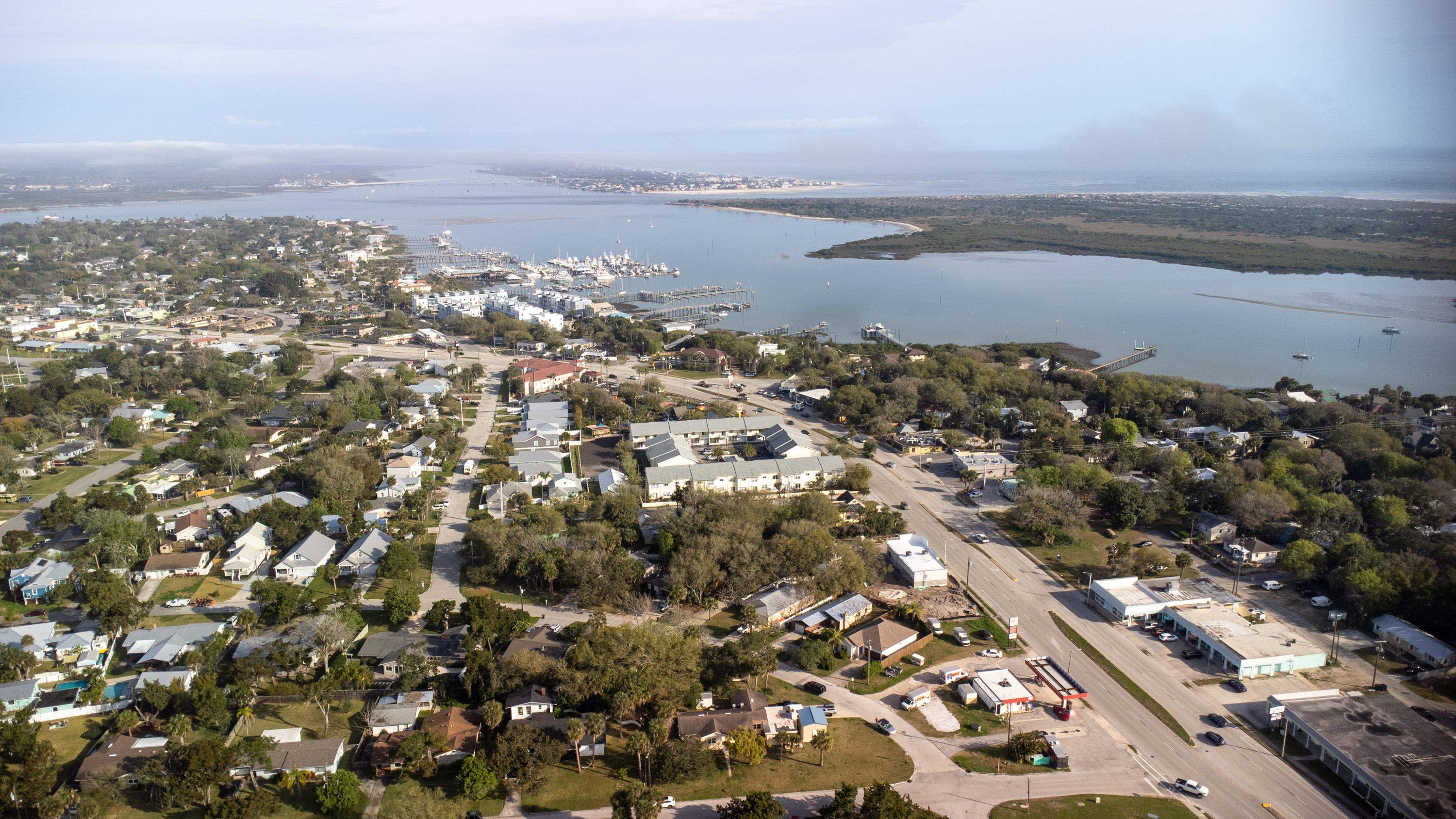 228 Herada Street St. Augustine, FL 32080 - Photo 14 of 32 an aerial view of a city