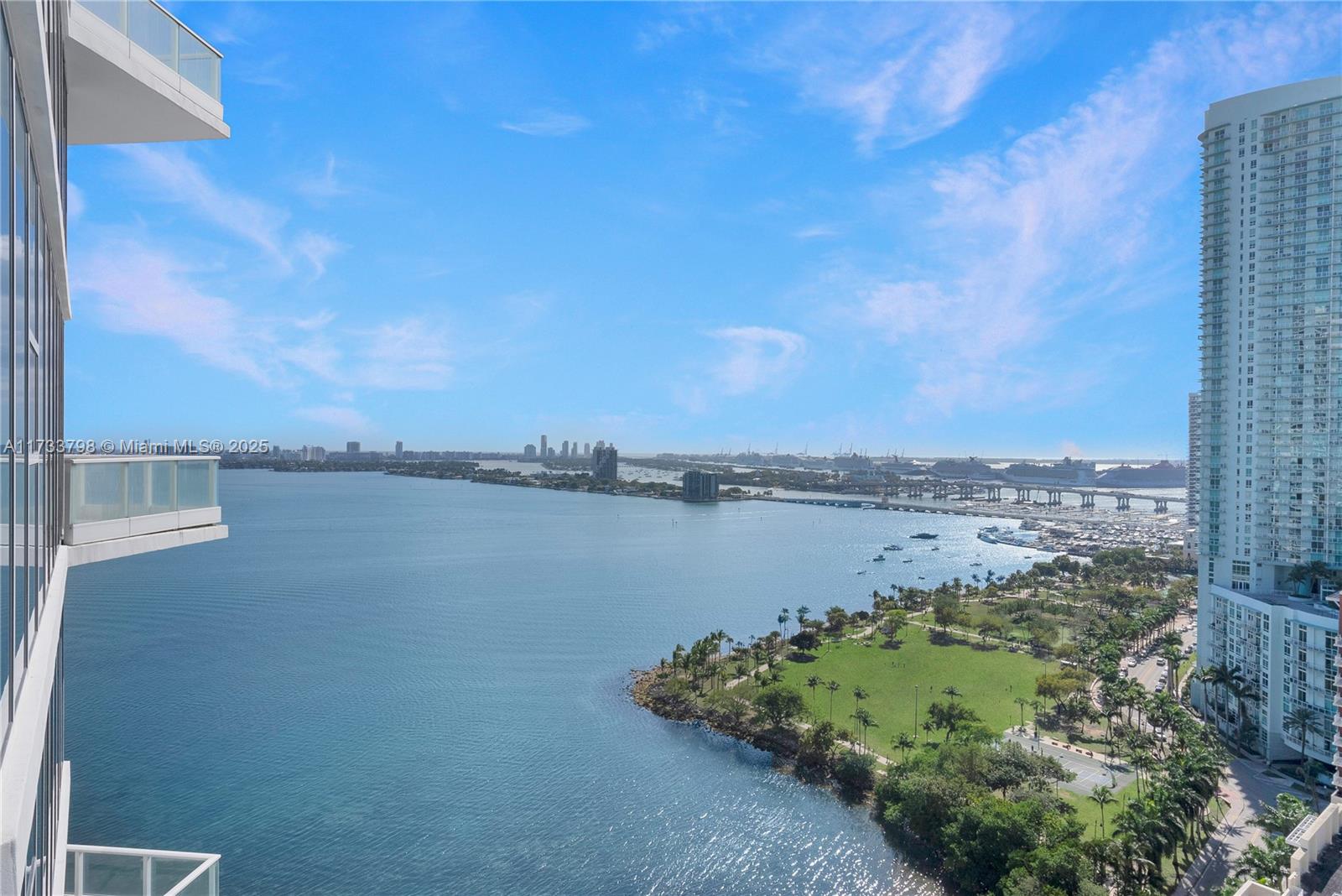2020 North Bayshore Drive, Unit 2302 Miami, FL 33137 - Photo 11 of 57 a view of a lake with a lake