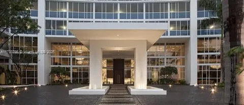 a view of balcony with a potted plant