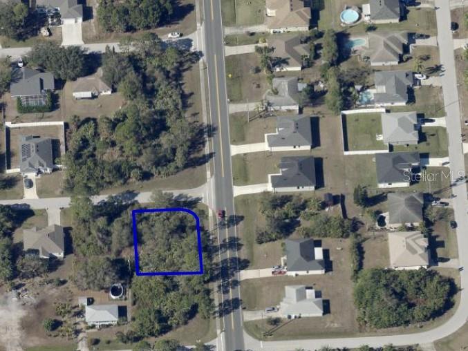 3101 Wendel Road Southeast Palm Bay, FL 32909 - Photo 5 of 5 an aerial view of waterside residential houses