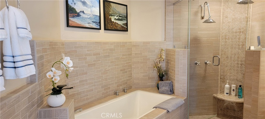 34283 Via Lopez Dana Point, CA 92624 - Photo 23 of 36 Separate Deep Soaking Tub and Dual Head Shoer