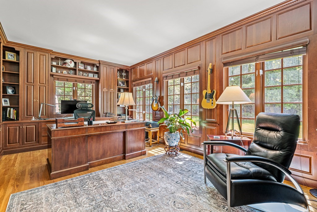 3 Ordway Road Wellesley, MA 02481 - Photo 23 of 38 a living room filled with furniture and a large window