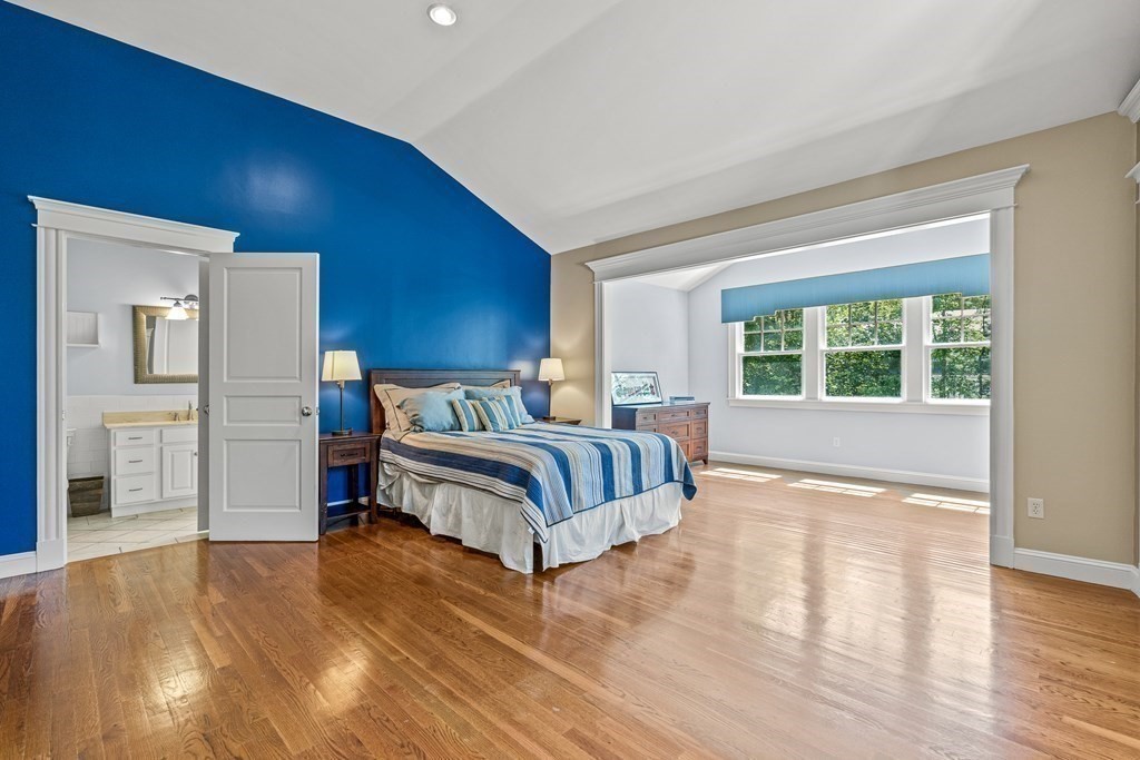 3 Ordway Road Wellesley, MA 02481 - Photo 30 of 38 a bedroom with a large bed and a window