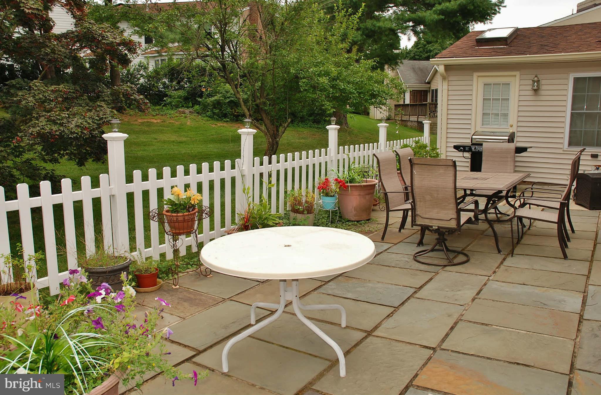 7805 Burdette Road Bethesda, MD 20817 - Photo 20 of 21 Fenced Patio