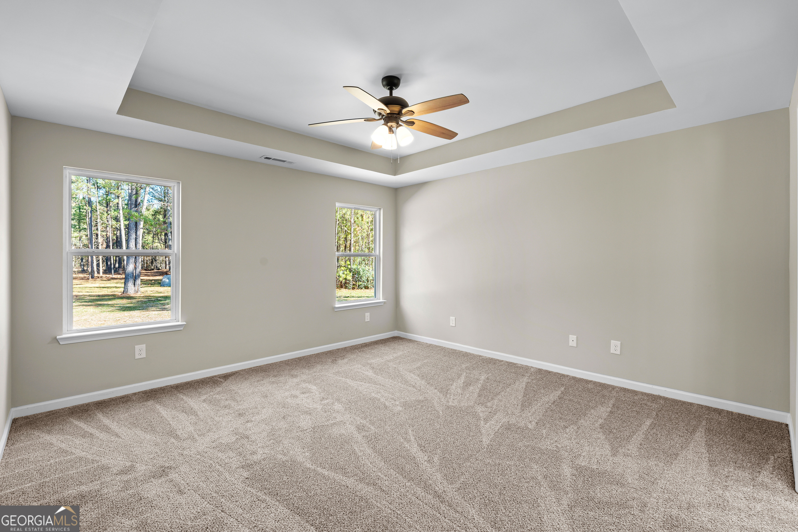 500 Todd Road Greenville, GA 30222 - Photo 30 of 47 an empty room with windows and fan