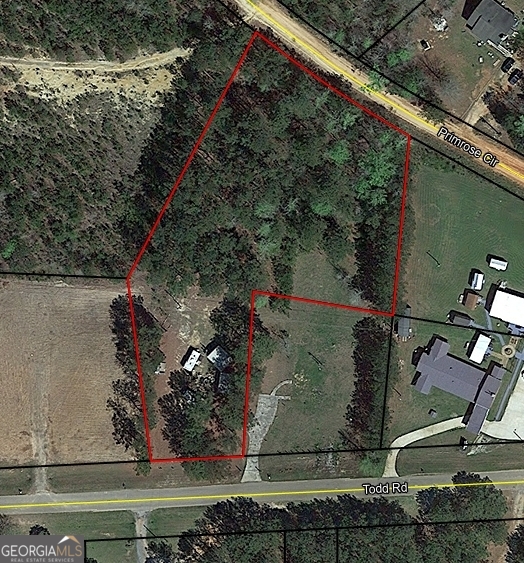 500 Todd Road Greenville, GA 30222 - Photo 47 of 47 an aerial view of a house