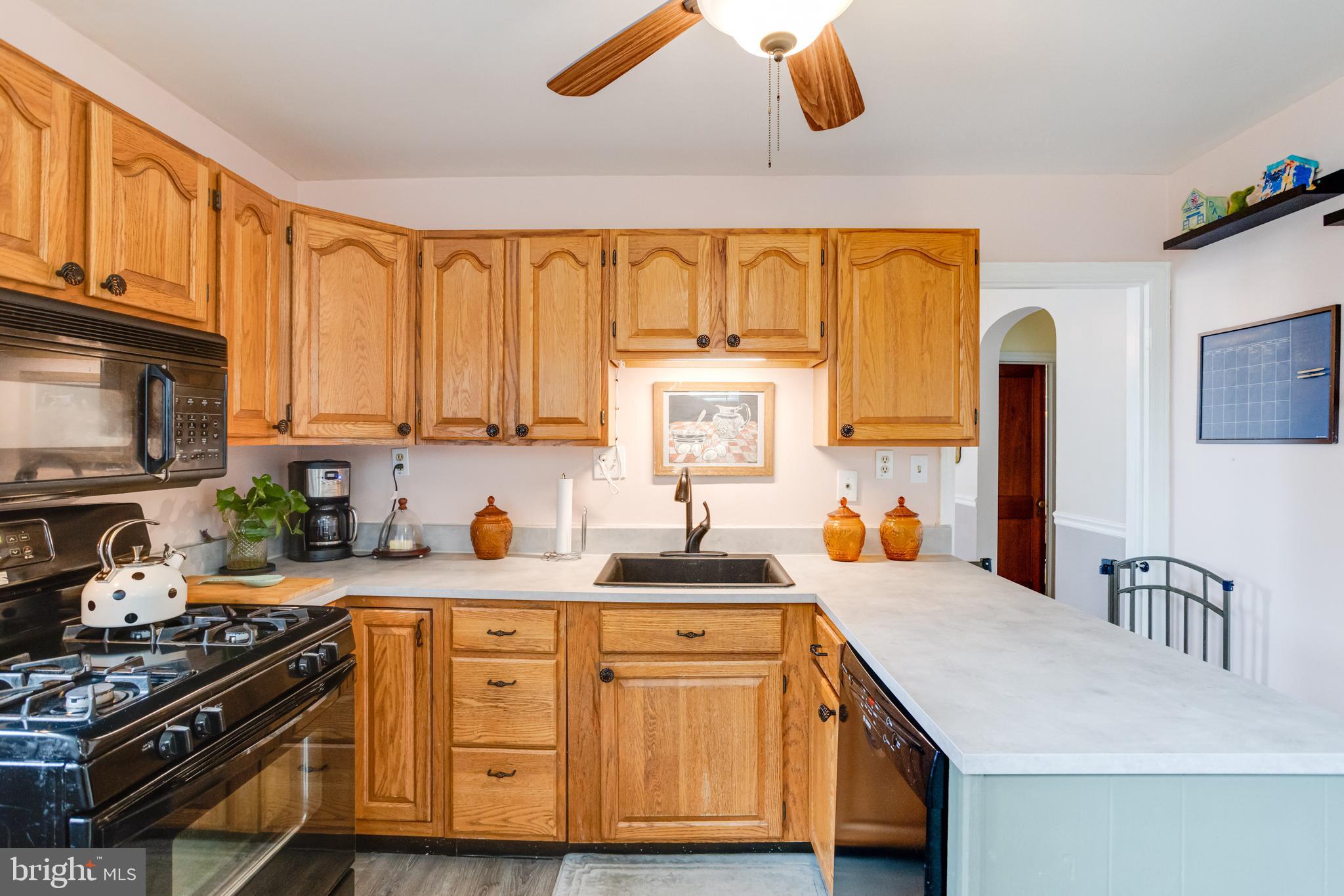 8307 Avondale Road Parkville, MD 21234 - Photo 16 of 44 Large Kitchen with Upgrades