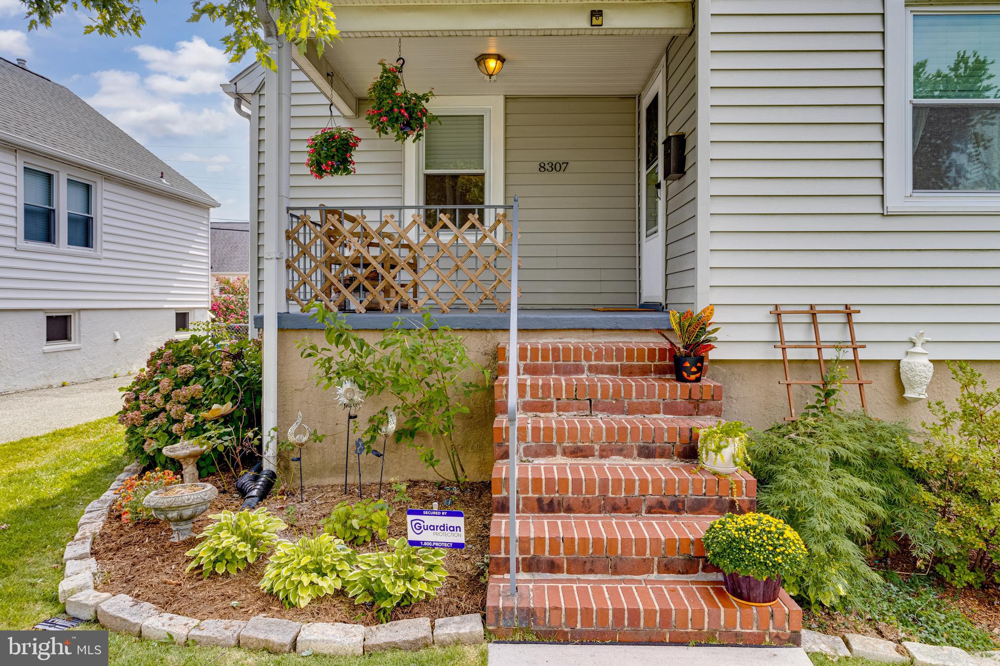 8307 Avondale Road Parkville, MD 21234 - Photo 3 of 44 Beautifully Landscaped Front Entry