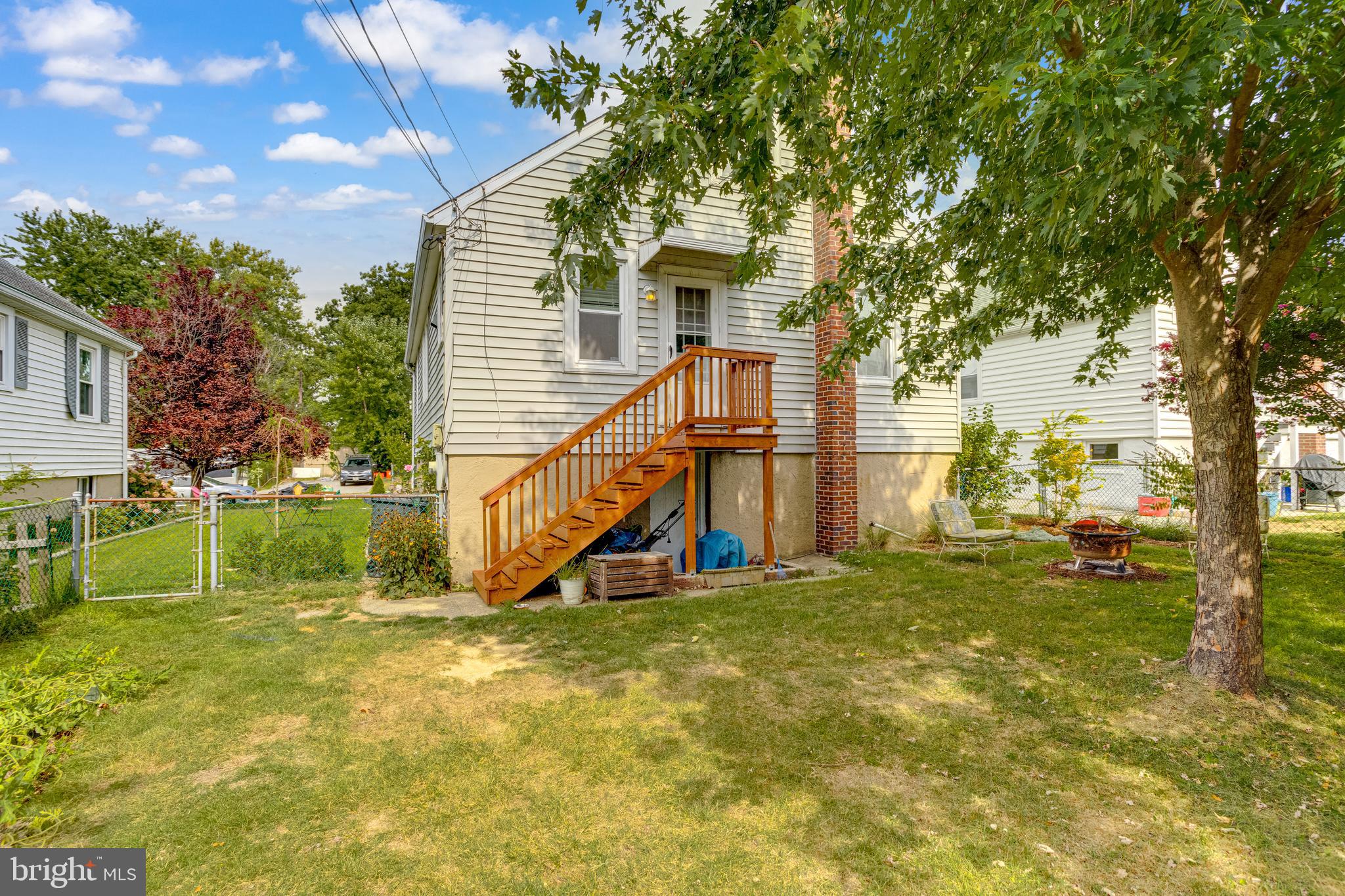 8307 Avondale Road Parkville, MD 21234 - Photo 41 of 44 Large Fenced in Rear Yard