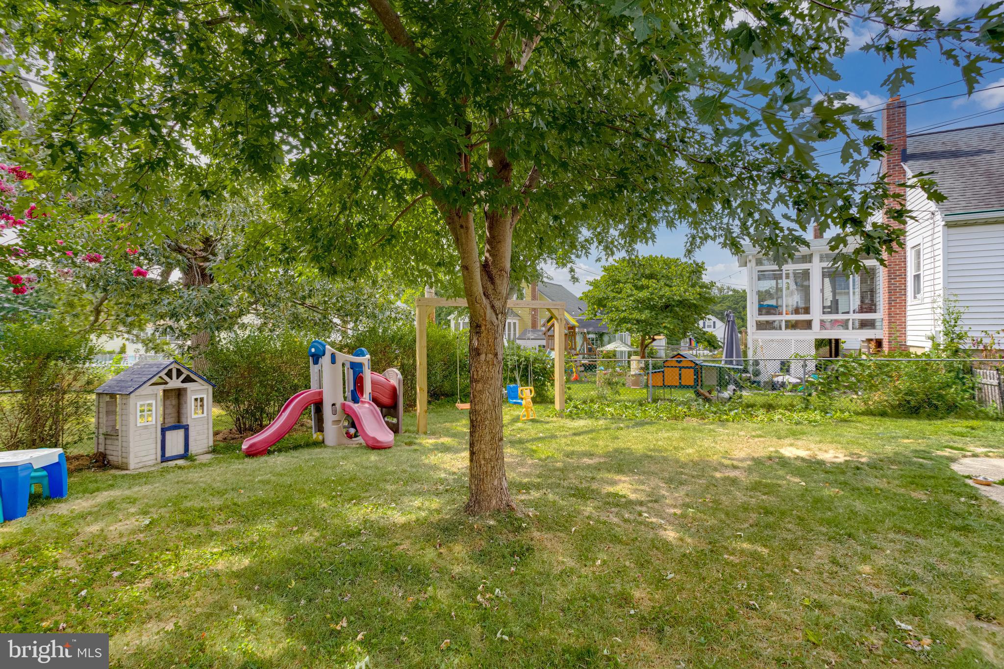 8307 Avondale Road Parkville, MD 21234 - Photo 43 of 44 Large Fenced in Rear Yard